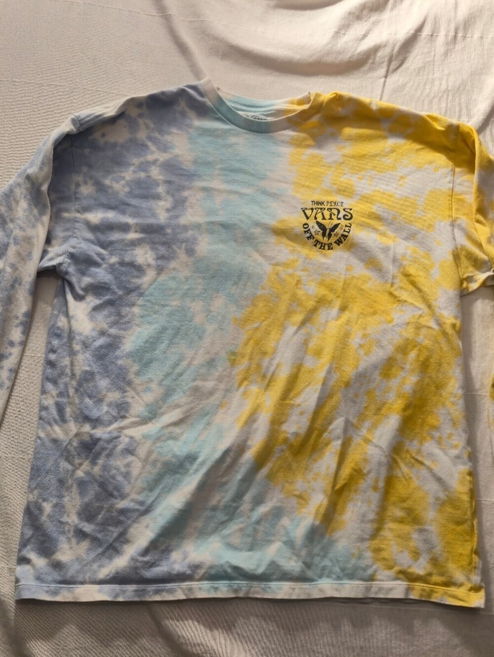 Vans Tie-Dye Long Sleeve T shirt XXL Classic Fit